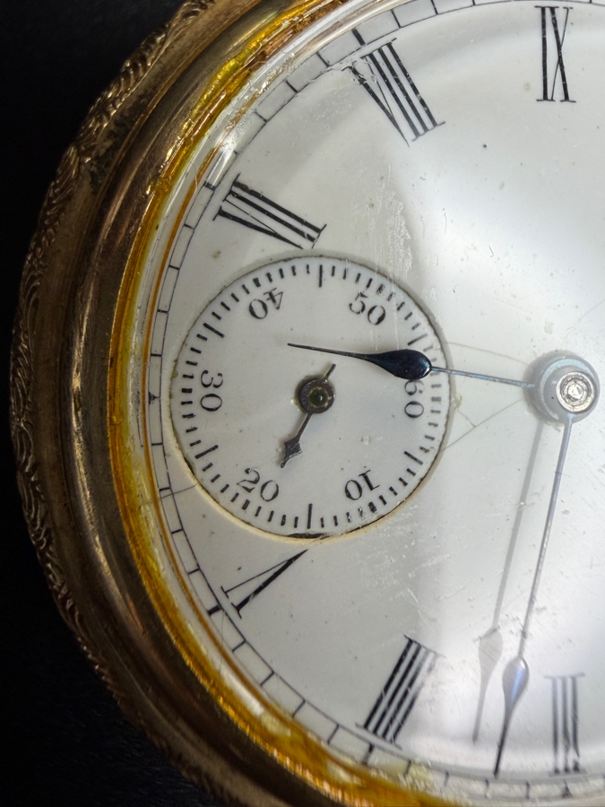 Antique 1867-1881 Elgin 14k Gold 15 Jewel Pocket Watch Working 30.2g Estimate $2,000-$3,000 [Photo 5]
