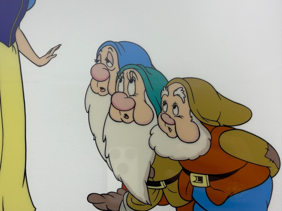 The Walt Disney Company 'Snow White' Limited Edition Serigraph Cel 13 X 9.5 Framed 21 X 17 [Photo 4]