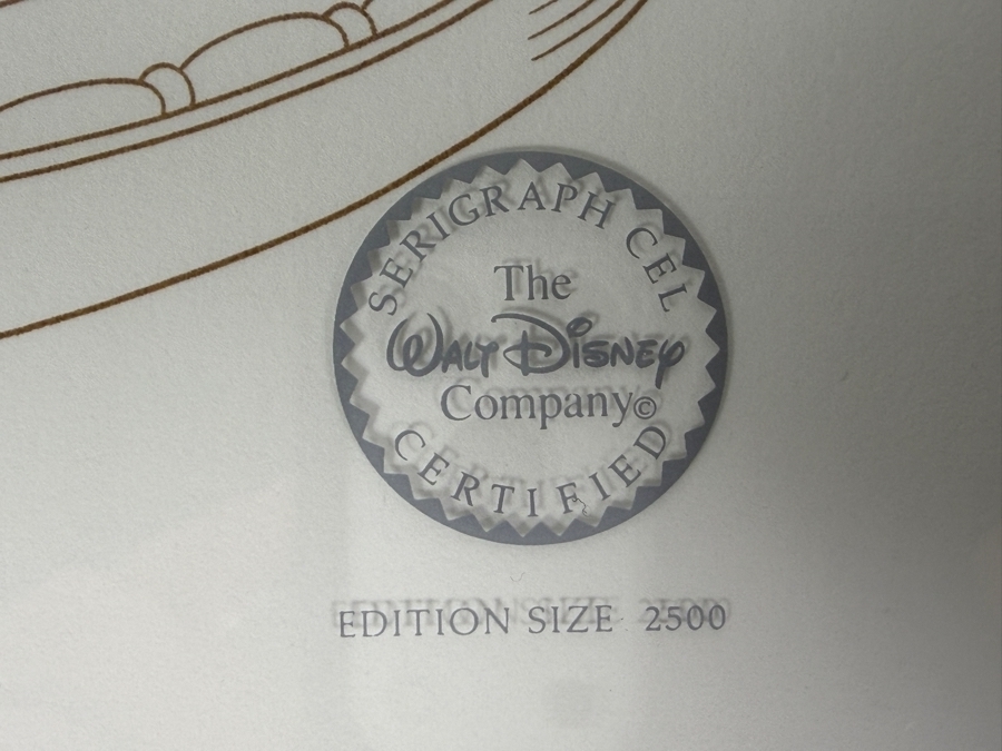 The Walt Disney Company 'Peter Pan' Limited Edition Serigraph Cel 10 X 13 Framed 18 X 21 [Photo 5]