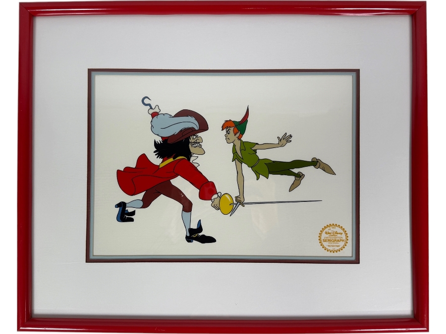 The Walt Disney Company 'Peter Pan' Limited Edition Serigraph Cel 13.5 X 9.5 Framed 21 X 17 [Photo 2]