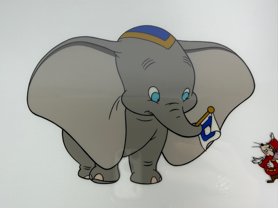 The Walt Disney Company 'Dumbo' Limited Edition Serigraph Cel 13.5 X 9.5 Framed 21 X 17 [Photo 3]