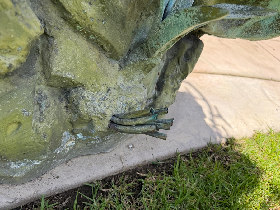 Large Bronze Fountain After Auguste Moreau 76'H [Photo 10]