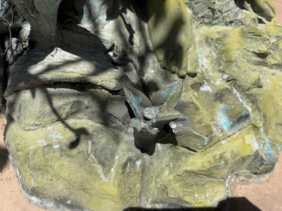 Large Bronze Fountain After Auguste Moreau 76'H [Photo 13]