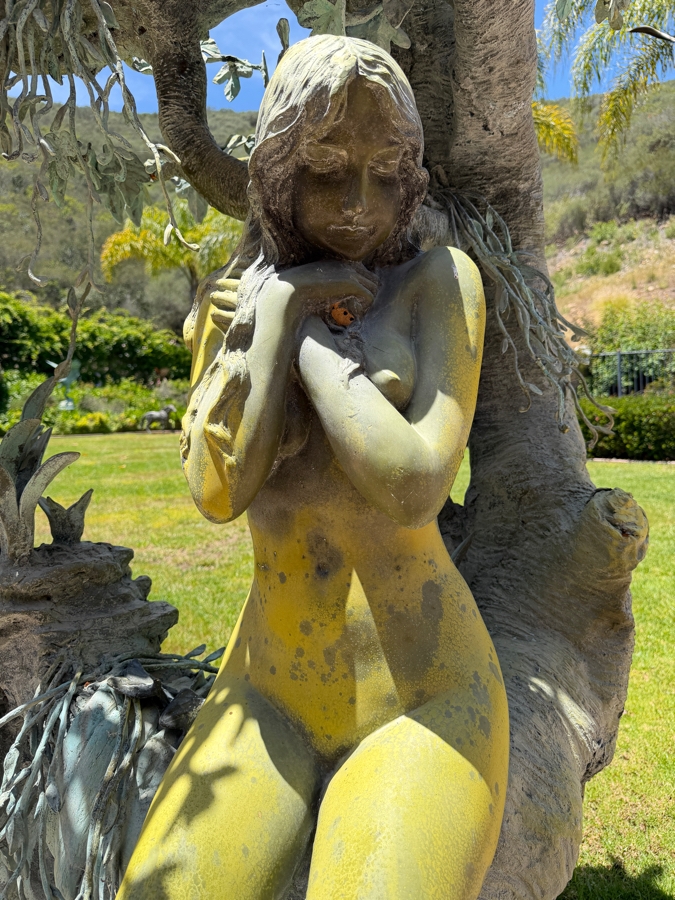 Large Bronze Fountain After Auguste Moreau 76'H [Photo 5]