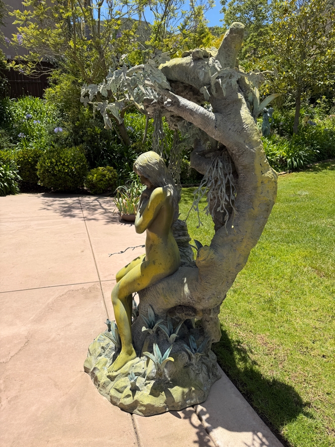 Large Bronze Fountain After Auguste Moreau 76'H [Photo 11]