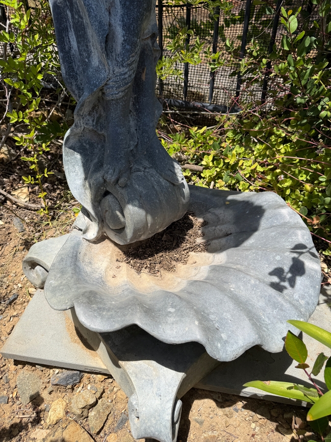 Large Bronze Fountain After Emile Carlier 56'H [Photo 4]