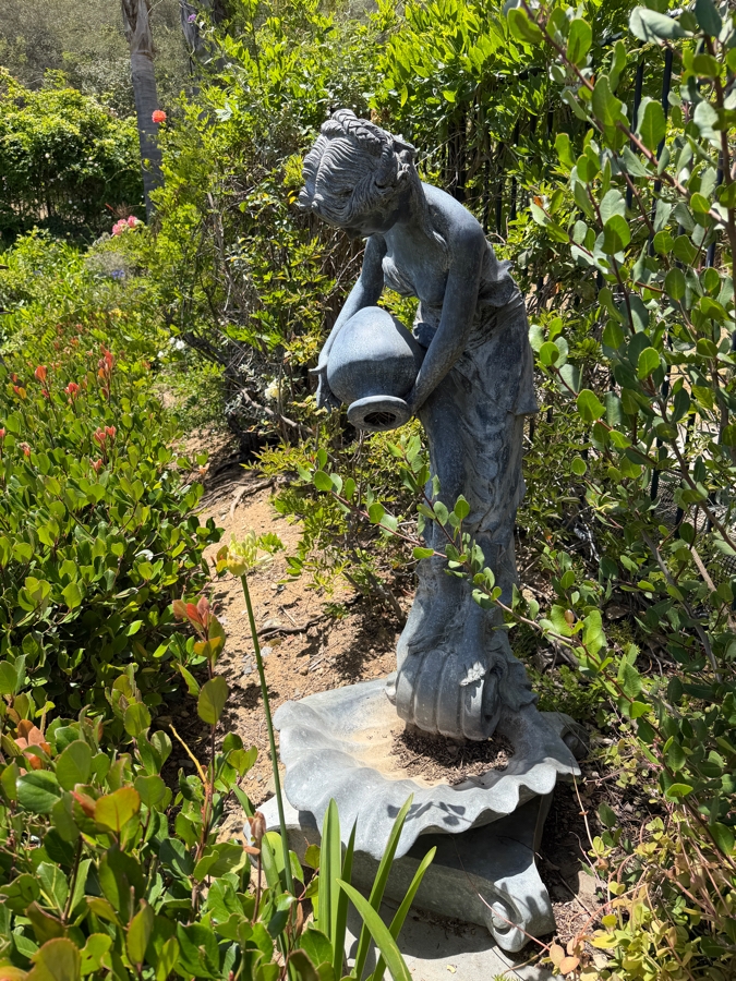 Large Bronze Fountain After Emile Carlier 56'H [Photo 7]
