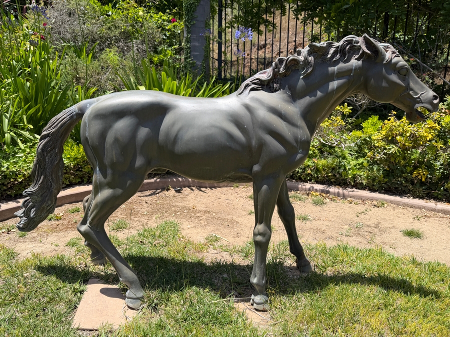 Bronze Quarter Horse Statue 66'L X 43'H