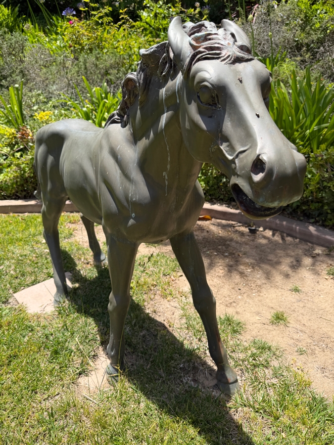 Bronze Quarter Horse Statue 66'L X 43'H [Photo 7]