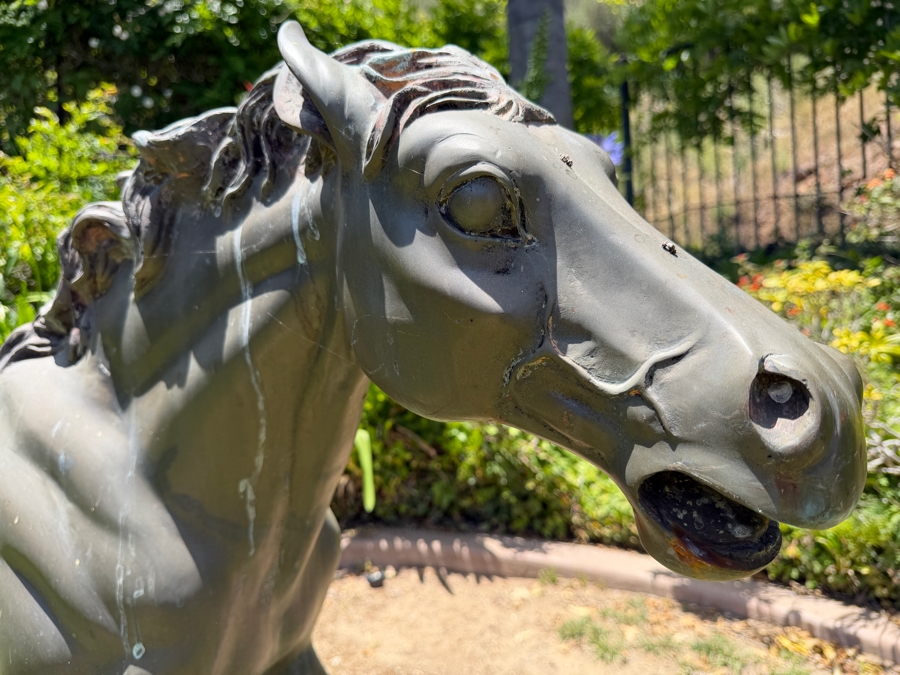 Bronze Quarter Horse Statue 66'L X 43'H [Photo 6]