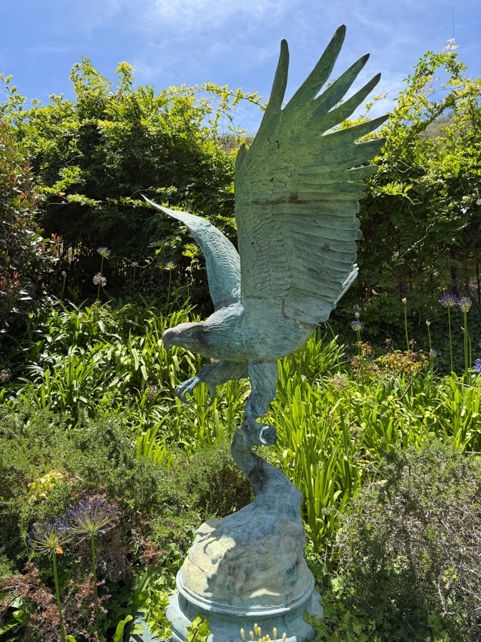 Large Life Size Bronze Eagle Sculpture After Jules Moigniez (1835-1894) 70'H [Photo 3]