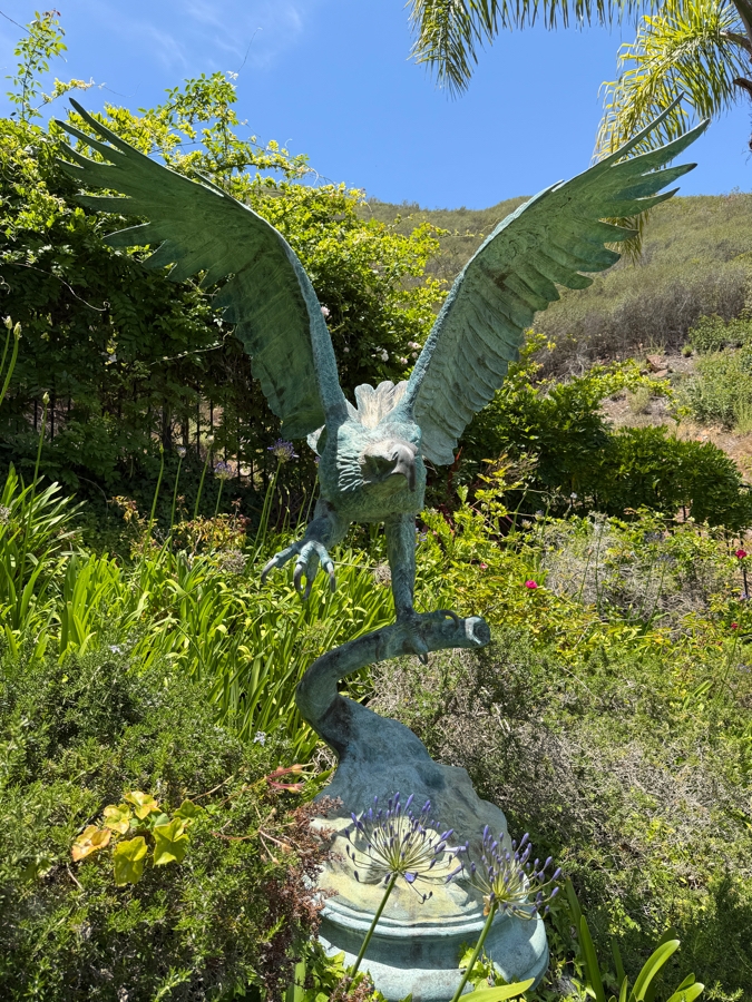 Large Life Size Bronze Eagle Sculpture After Jules Moigniez (1835-1894) 70'H [Photo 5]