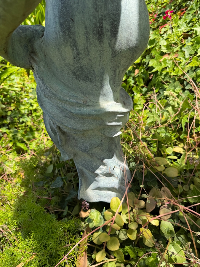 Large Life Size Bronze Garden Fountain Statue Of A Female Figure Pouring Water From A Jug 64'H [Photo 7]