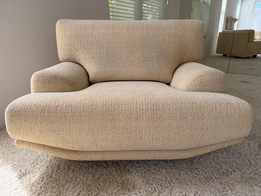 Vintage Paolo Piva 'Boss' Chair By Giovannetti (Note There Is Staining Under The Seat Cushion - Not Visible) 45W X 37D X 32H [Photo 2]