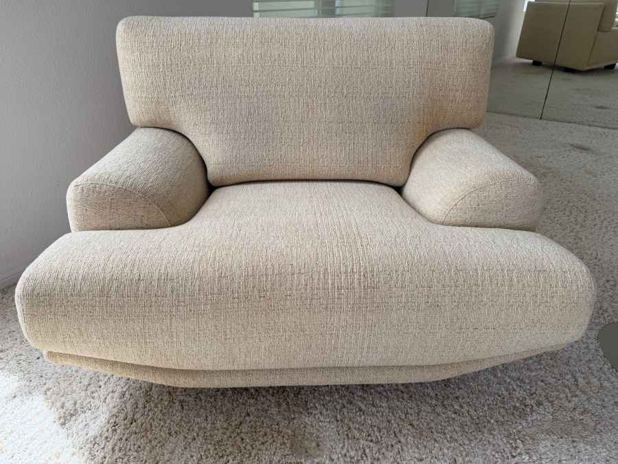 Vintage Paolo Piva 'Boss' Chair By Giovannetti (Note There Is Staining Under The Seat Cushion - Not Visible) 45W X 37D X 32H