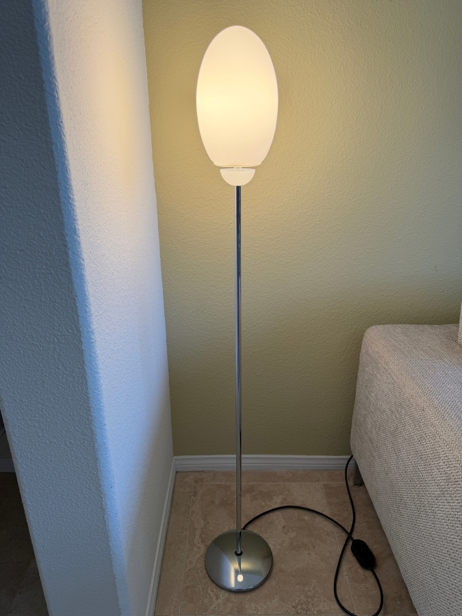 Iconic 'Brera' Floor Lamp Designed By Achille Castiglioni For Flos Made In Italy 53'H