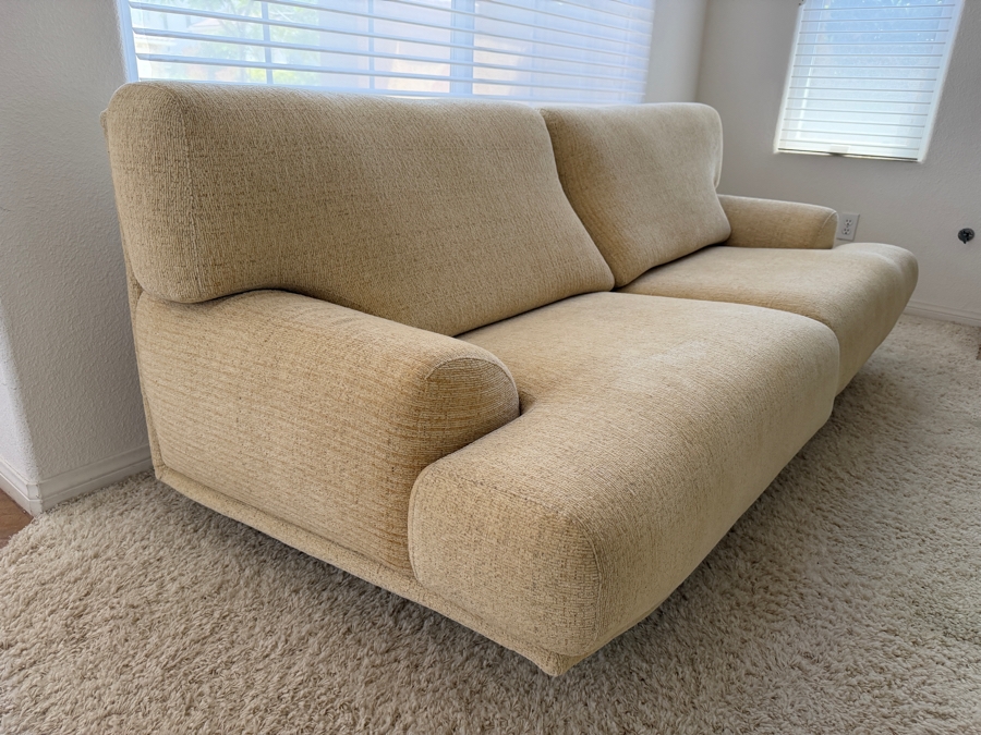 Vintage Paolo Piva 'Boss' Sofa By Giovannetti (Note There Is Staining Under The Seat Cushions - Not Visible) 83W X 40D X 32H [Photo 2]