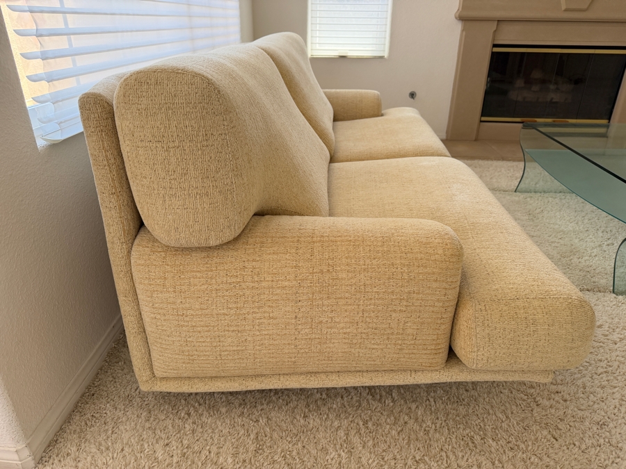 Vintage Paolo Piva 'Boss' Sofa By Giovannetti (Note There Is Staining Under The Seat Cushions - Not Visible) 83W X 40D X 32H [Photo 3]