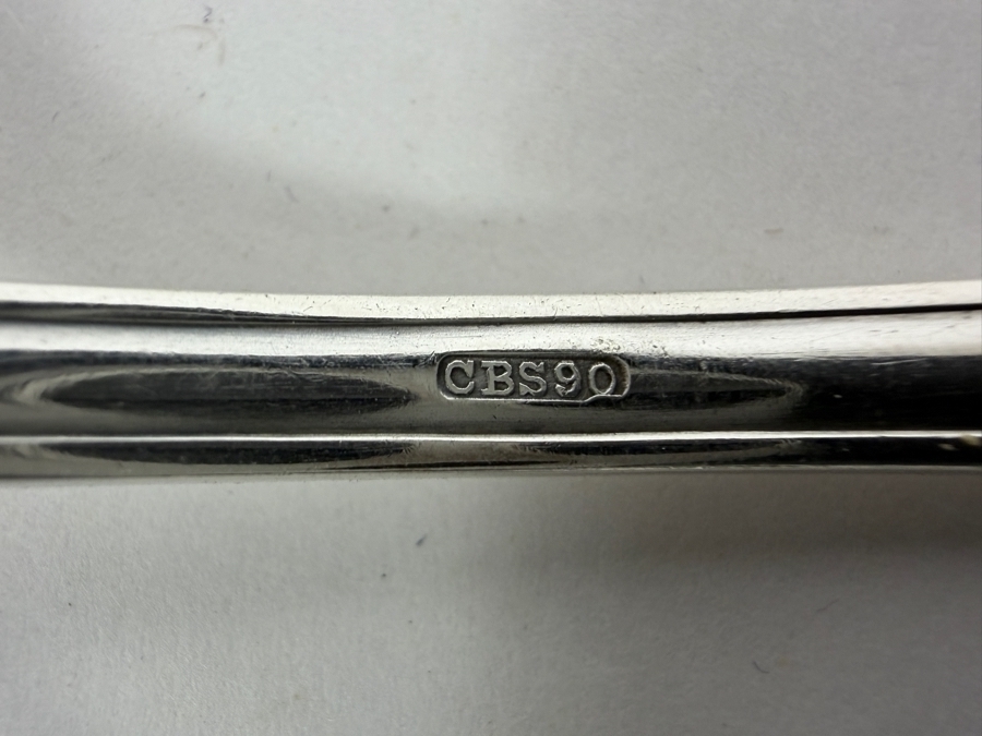 (6) .900 Silver Large 8.25' Serving Spoons 413.8g ($912 Melt Value) [Photo 5]