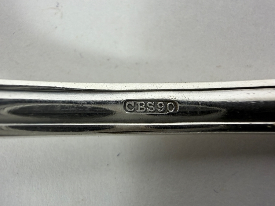 (6) .900 Silver Large 8.25' Serving Spoons 413.8g ($912 Melt Value) [Photo 6]