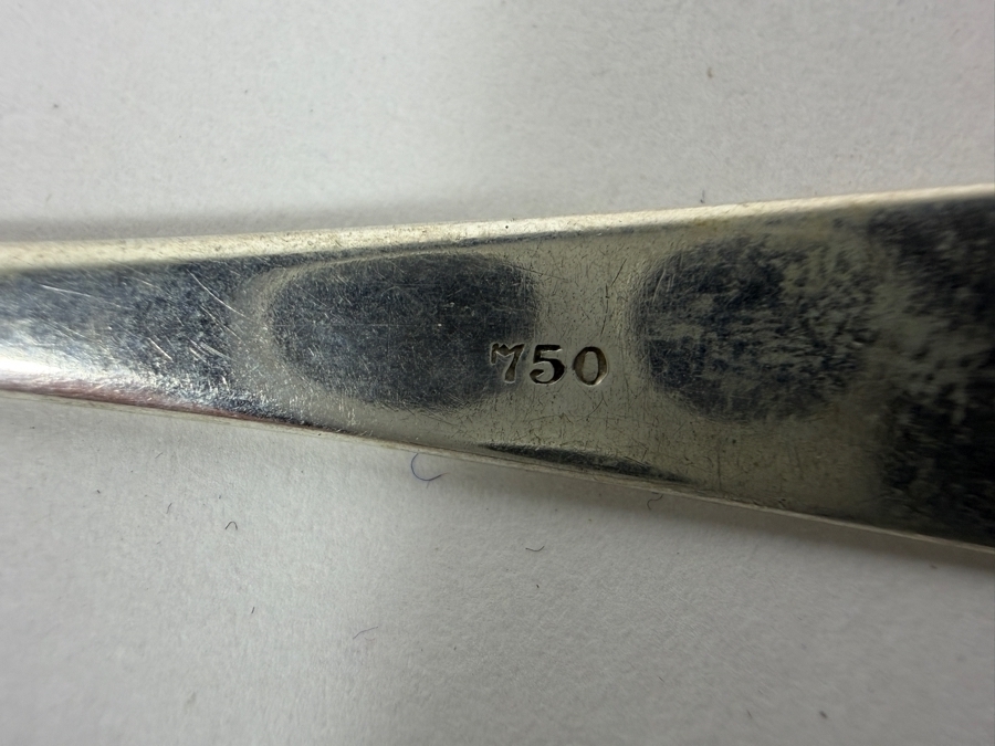 (5) .750 Silver 6' Spoons 79.3g ($145 Melt Value) [Photo 5]