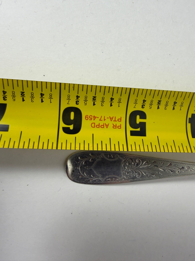 (5) .750 Silver 6' Spoons 79.3g ($145 Melt Value) [Photo 6]