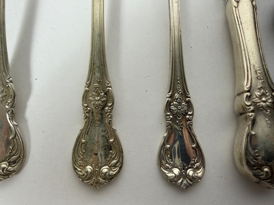 Towle Sterling Silver 'Old Master' Flatware Service (762.8g Of Sterling Silver ($1,730 Melt Value) & 455.6g Of Sterling Handled Knives) [Photo 7]
