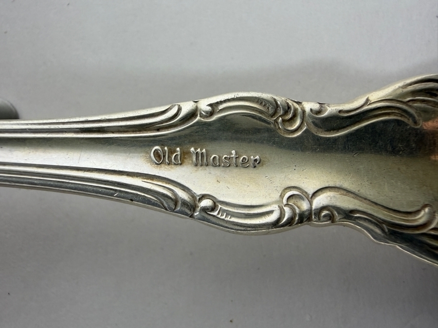 Towle Sterling Silver 'Old Master' Flatware Service (762.8g Of Sterling Silver ($1,730 Melt Value) & 455.6g Of Sterling Handled Knives) [Photo 10]