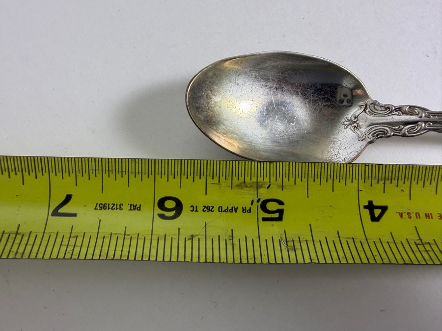 (5) Vintage Gorham Sterling Silver 5.75' Spoons 141.8g ($320 Melt Value) [Photo 5]