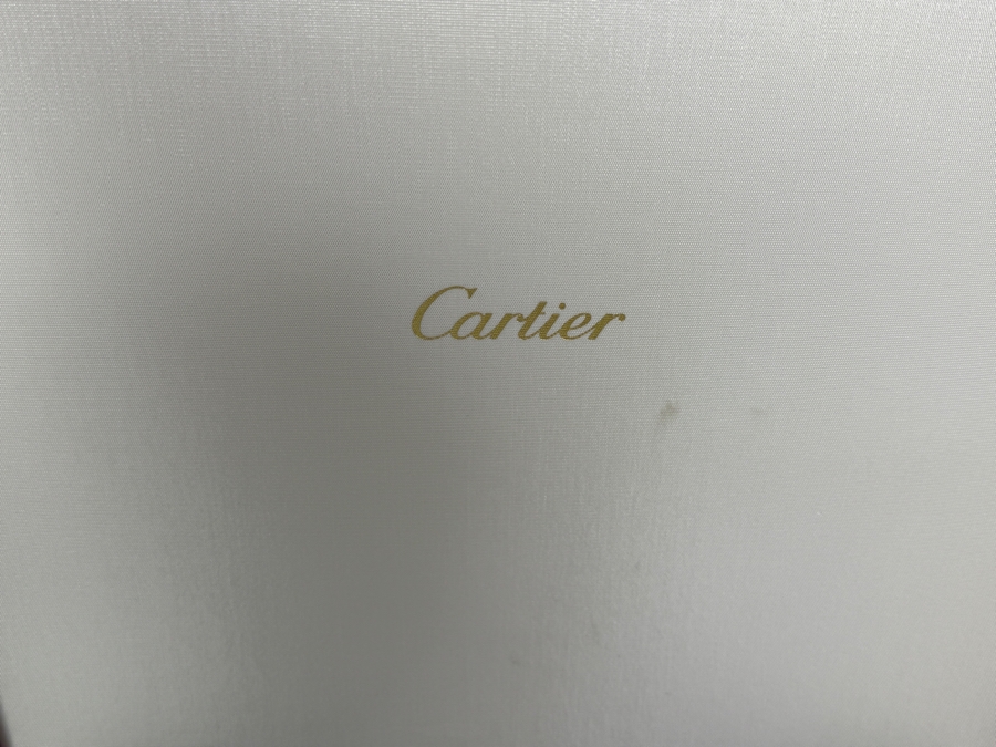 Cartier Pewter Award Plate Presented To Achim Von Der Nuell In Recognition And Appreciation Of Service To IBM June 30, 1994 With Red Cartier Box [Photo 6]