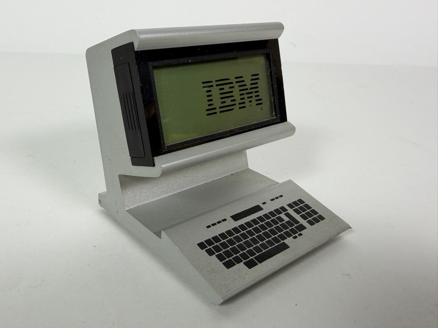 Vintage IBM Desk Clock 2 3/8'H [Photo 2]