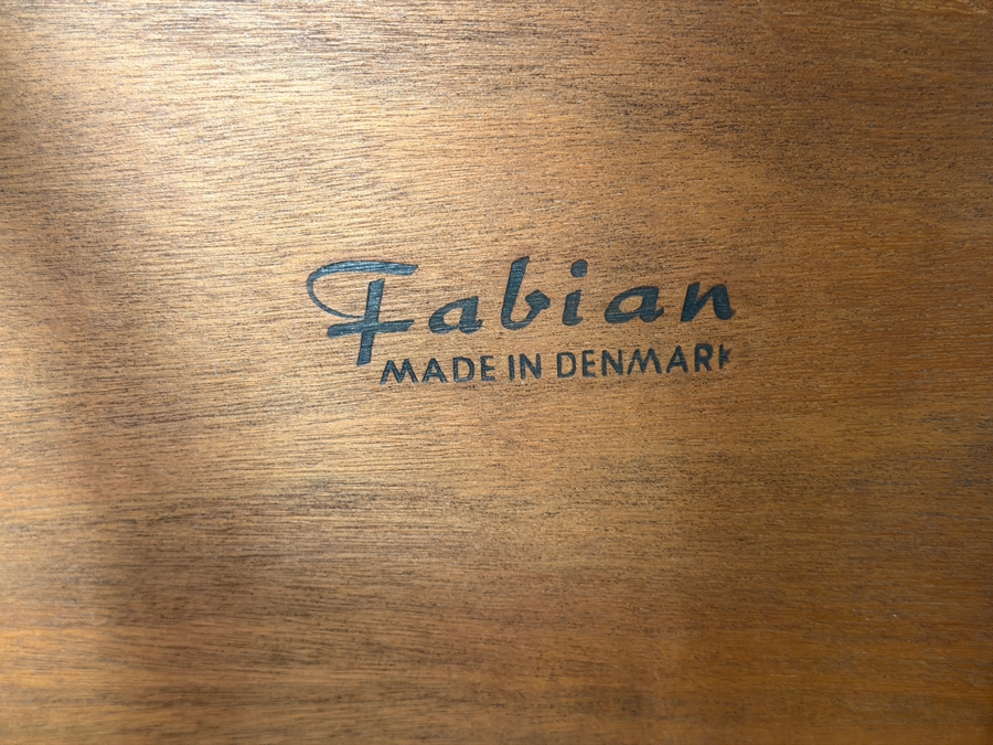 Mid-Century Modern Teak Nesting Tables Designed By Poul Hundevad For Fabian in Denmark 23W X 16D X 19H [Photo 10]