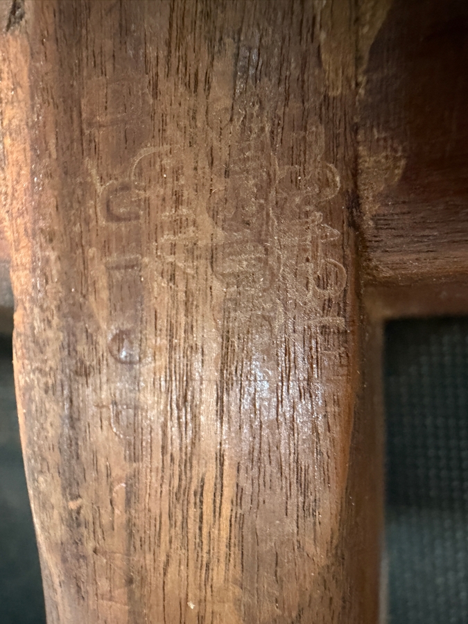 Danish Mid-Century Modern Teak Harry Ostergaard For Randers Mobelfabrik Extension Dining Table With 8 Matching Chairs - Table Measures 41W X 59L (105.5L Extended) X 29H [Photo 14]