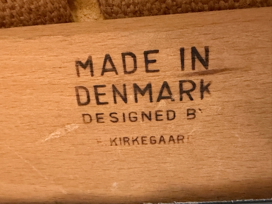Danish Mid-Century Modern 'Elbow' Armchair Designed By Erik Kirkegaard For Høng Stolefabrik 24.5W X 24D X 32.5H [Photo 10]