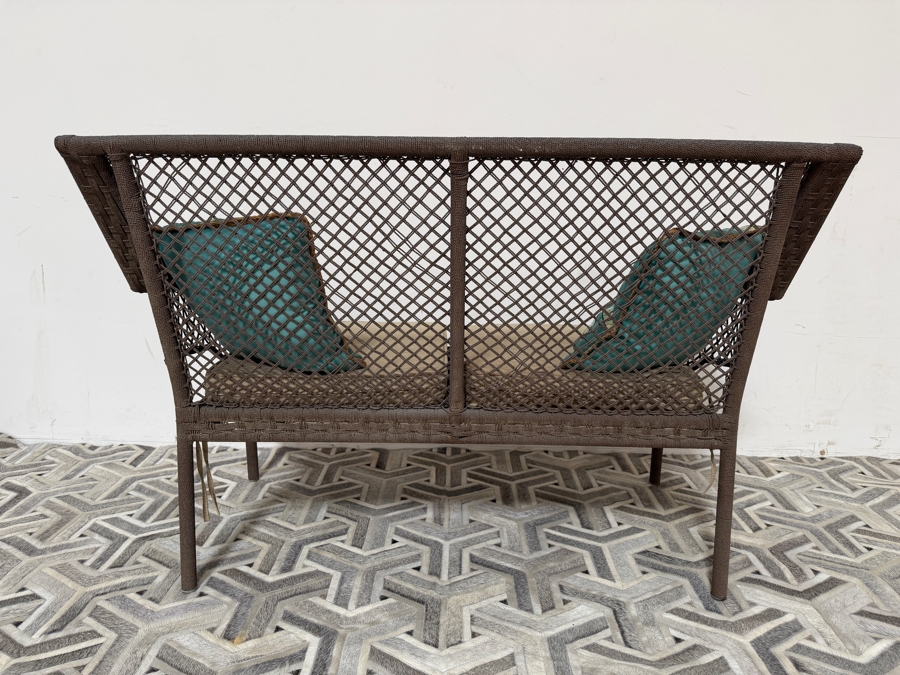 Allen + Roth Outdoor Loveseat 52W X 26D X 36H [Photo 6]