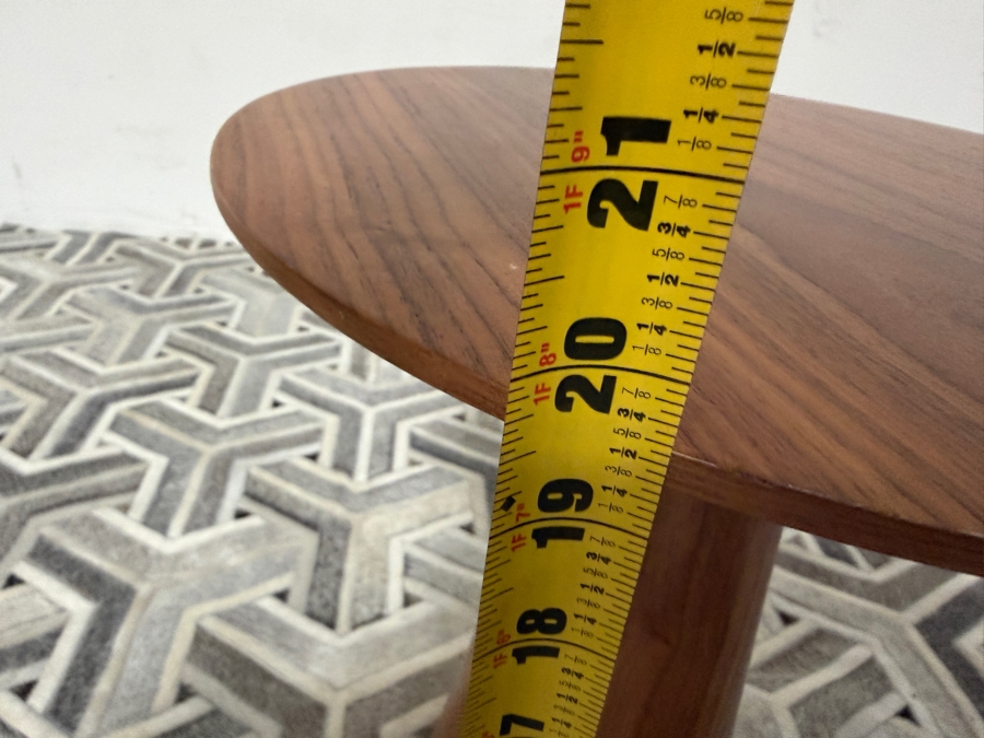 Mobital Tower Medium End Table In Walnut 20H [Photo 10]
