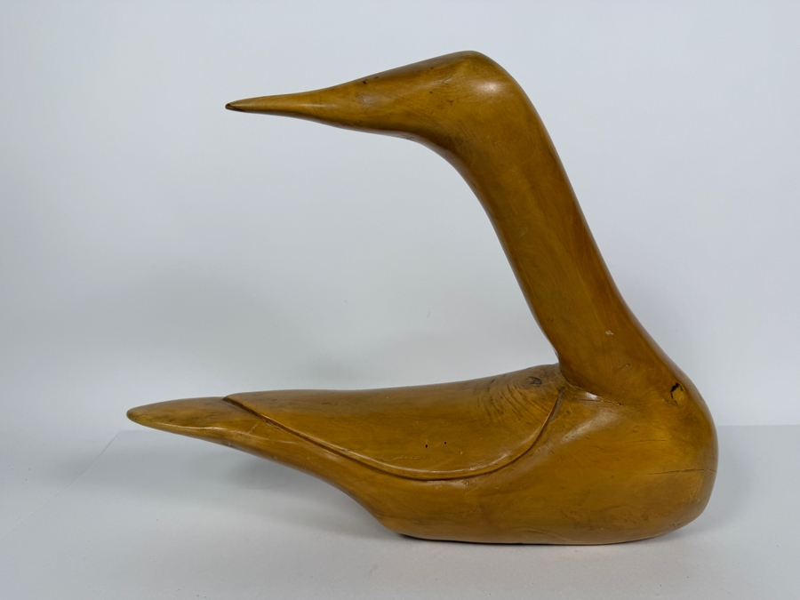 Carved Wooden Duck Made In Guatemala 16W X 12H [Photo 3]