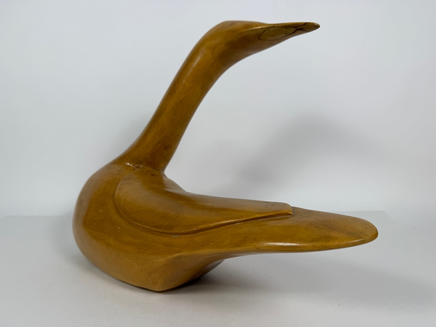 Carved Wooden Duck Made In Guatemala 16W X 12H [Photo 2]