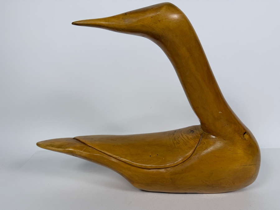 Carved Wooden Duck Made In Guatemala 16W X 12H [Photo 4]