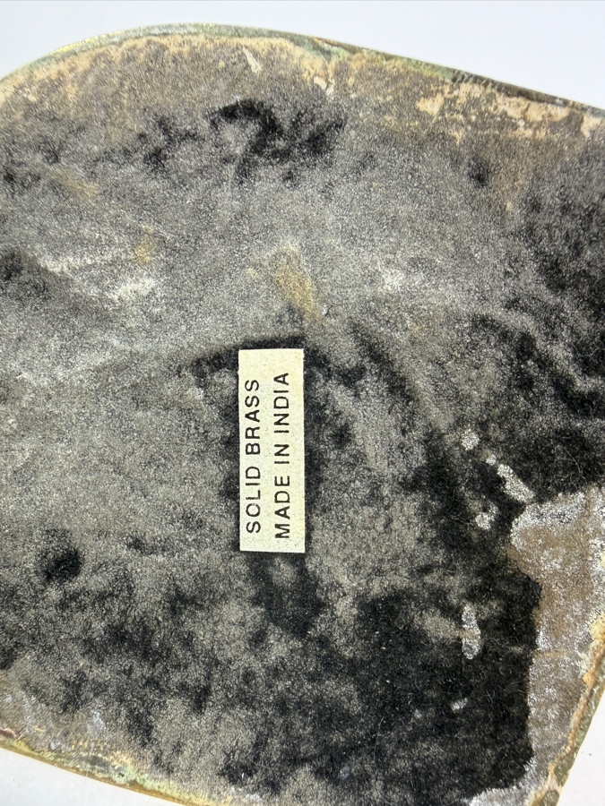 Pair Of Solid Brass Duck Bookends Made In India 9H [Photo 3]