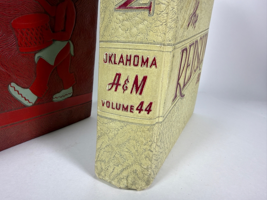 (3) Oklahoma A&M (Now Oklahoma State University) Yearbooks From Years 1951, 1952 & 1953 [Photo 3]