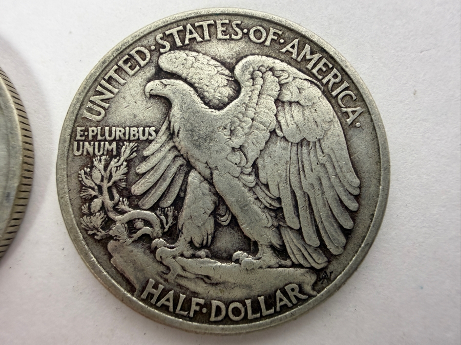 1940 & 1942 Walking Liberty Half Dollars [Photo 7]