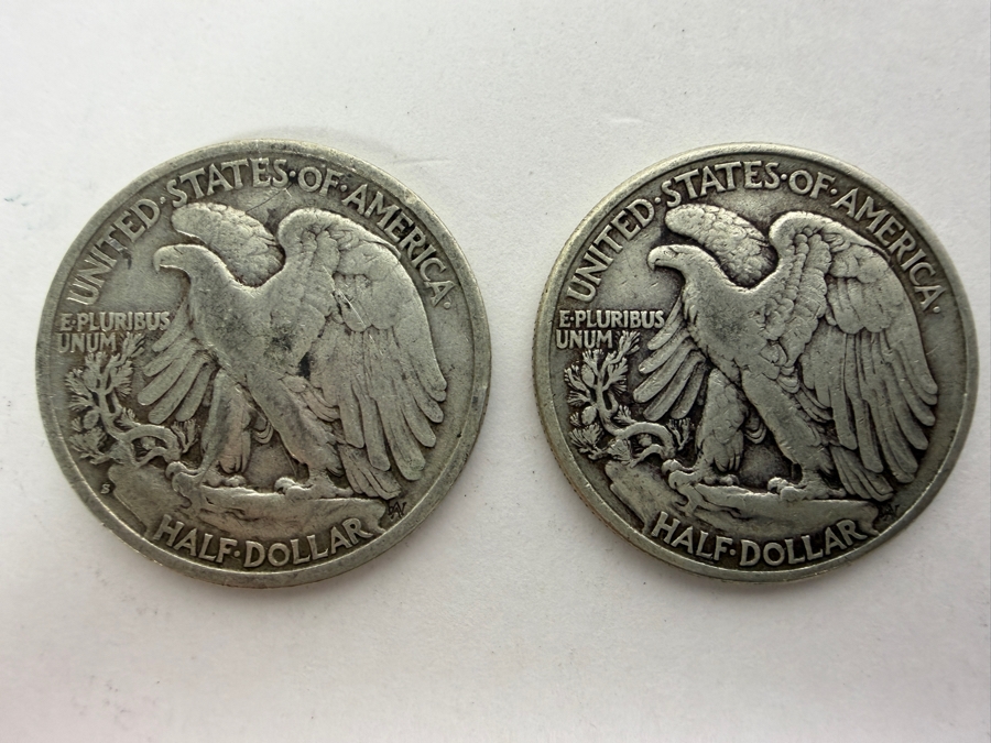 1940 & 1942 Walking Liberty Half Dollars [Photo 5]