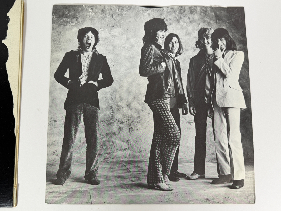 The Rolling Stones - Sticky Fingers, Rolling Stones Records, COC 59100 1971 Iconic Andy Warhol Designed Zipper Cover Vinyl Record In Great Condition [Photo 6]
