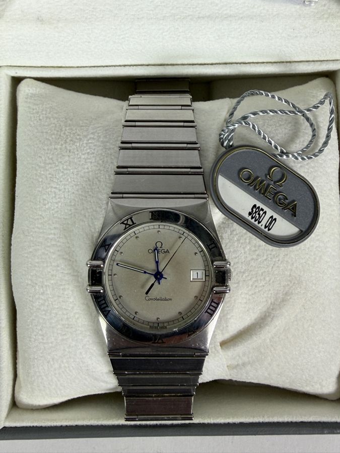 OMEGA Constellation Wrist Watch With Original Box Retails $850 [Photo 3]
