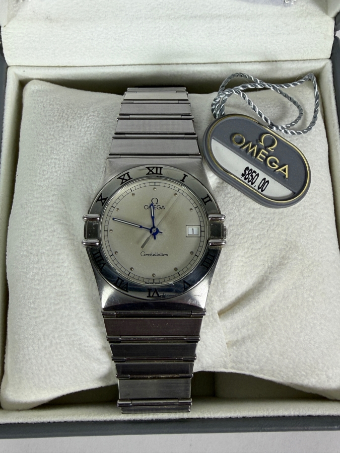 OMEGA Constellation Wrist Watch With Original Box Retails $850 [Photo 2]