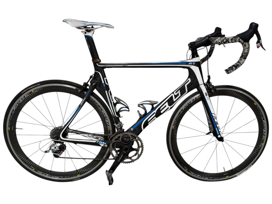 Felt AR1 Aero Carbon Fiber Road Racing Bike, Equipped With SRAM Red Groupset, Mavic Cosmic Carbone SSC Wheelset, And Camouflage Grip Tape Approx 17lbs Retailed For $9,500