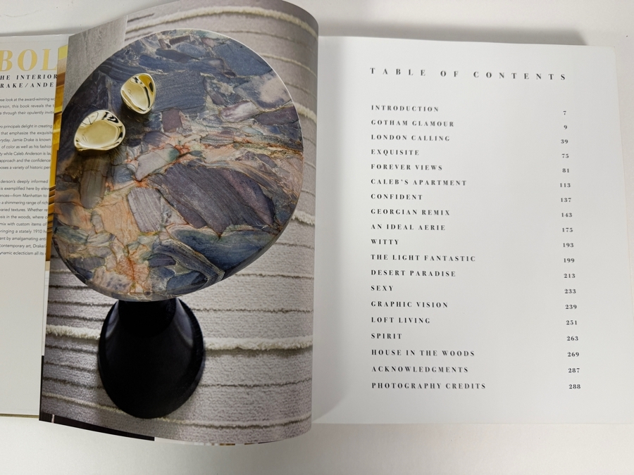 Bold: The Interiors Of Drake/Anderson Hardcover Book By Jamie Drake, Caleb Anderson, And Judith Nasatir, Rizzoli New York Publishing Retail $60 [Photo 5]