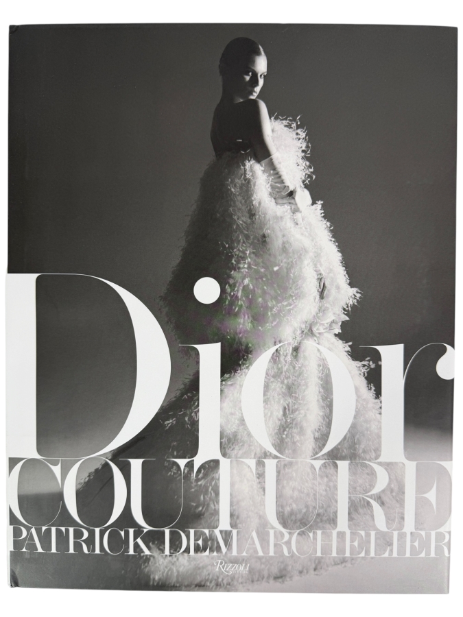 Dior Couture Hardcover Fashion Photography Book By Patrick Demarchelier, Rizzoli New York Luxury Coffee Table Book