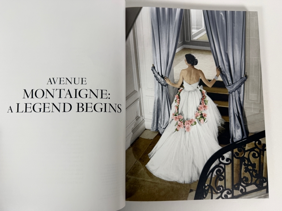 Dior: The Legendary 30, Avenue Montaigne Hardcover Fashion History Book By Maureen Footer, Rizzoli New York Luxury Coffee Table Book [Photo 4]